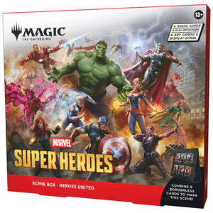 MTG [EN] Scene Box Marvel Super Heroes Heroes United