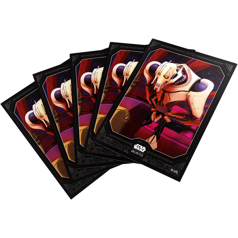 GG Star Wars Unlimited Art Sleeves - General Grievous