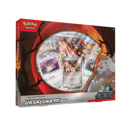 Pokemon TCG Bloodmoon Ursaluna ex Box Español