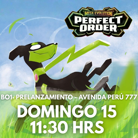 2 Prelanzamiento Perfect Order- Domingo 15 de Marzo de 2026, 11AM