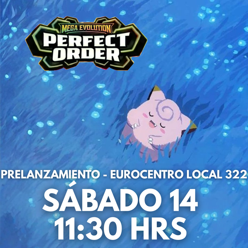 1 Prelanzamiento Perfect Order- Sábado 14 de Marzo de 2026, 11AM