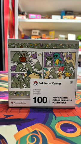 Puzzle (100 pieces) Snorlax and friends - Pokémon center 2025