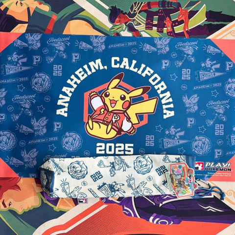 Playmat and playmat bag White and Blue - Pokemon World Championship 2025