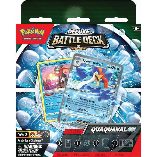 Meowscarada/Quaquaval ex Deluxe Battle Deck ESPAÑOL
