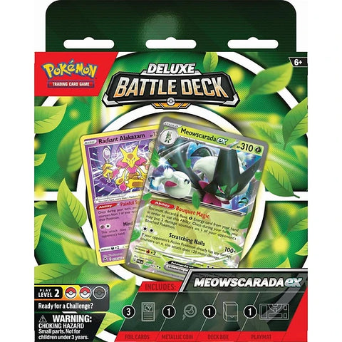 Meowscarada/Quaquaval ex Deluxe Battle Deck ESPAÑOL