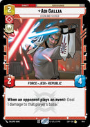 Adi Gallia - Stern and Focused (644) (Foil) (644) [Legends of the Force]