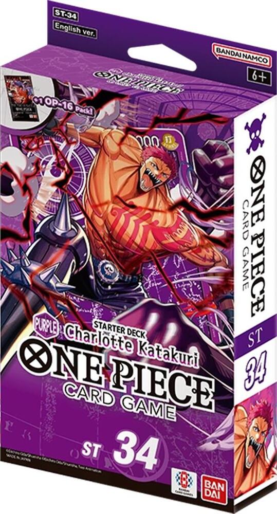 One Piece Tcg - Starter Deck Charlotte Katakuri - St 34