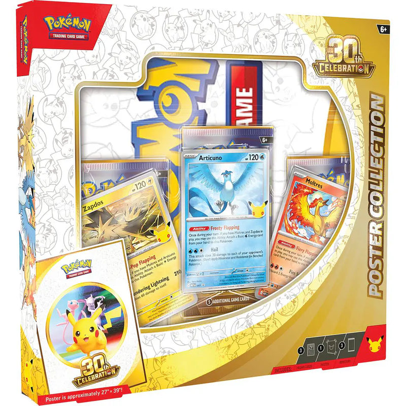 Pokemon TCG 30th Celebration - Poster Collection Español