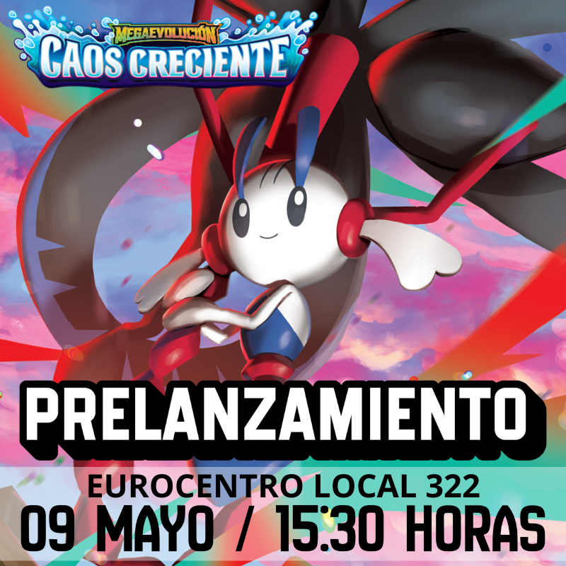 Prelanzamiento Chaos Rising 09 mayo 15:30 (Eurocentro)