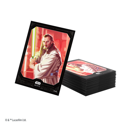 GG SWU Premium Art Sleeves Set 5 Qui-Gon Jinn