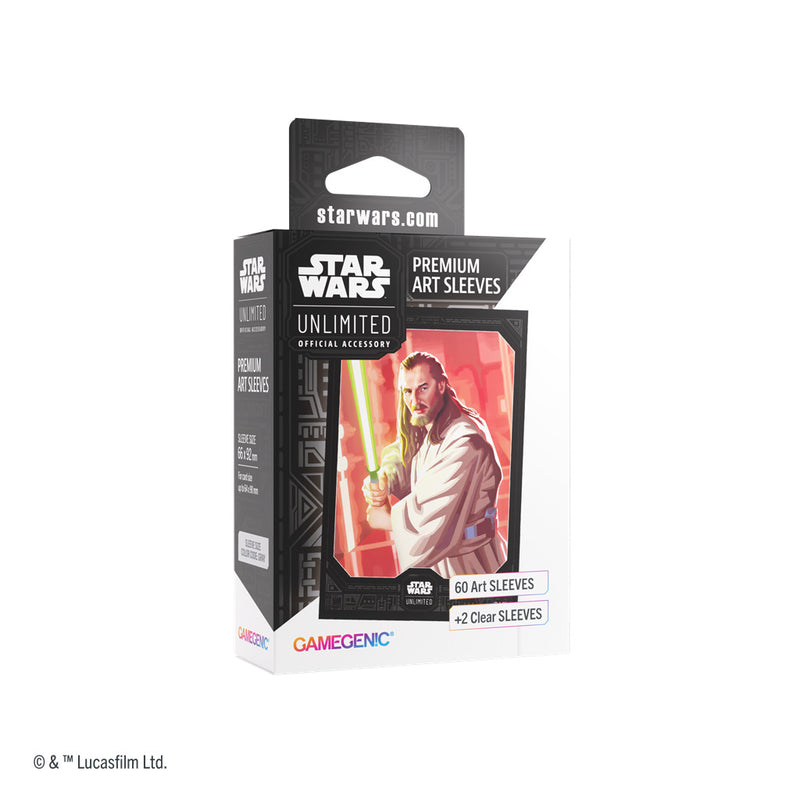 GG SWU Premium Art Sleeves Set 5 Qui-Gon Jinn