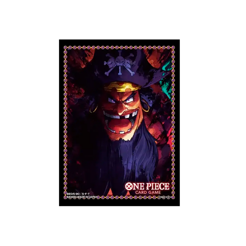 One Piece TCG: Fundas protectoras Barbanegra