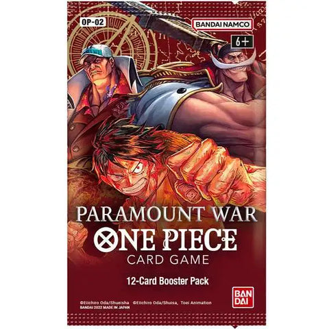 Booster pack One Piece: Paramount War Booster (OP-02) WAVE 4
