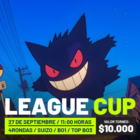 League Cup Pokémon TCG SEPTIEMBRE - sábado 27 de septiembre de 2025