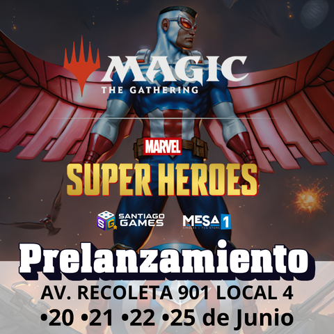 Prerelease Marvel Super Heroes Av. Recoleta