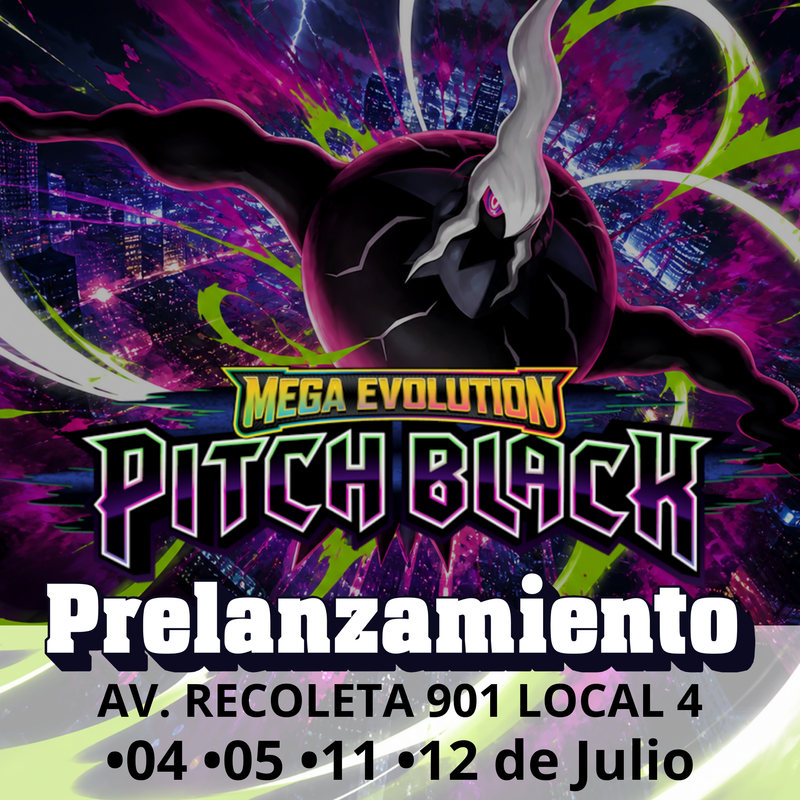Prelanzamiento Pitch Black Av. Recoleta 901 local 4 (Fechas 04, 05, 11, 12 de Julio)