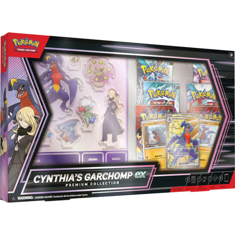 Pokemon TCG - Cynthia's Garchomp Ex Premium Collection ESPAÑOL