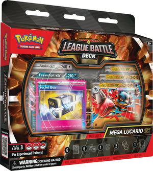 Pokemon TCG Mega Lucario ex League Battle Deck Español