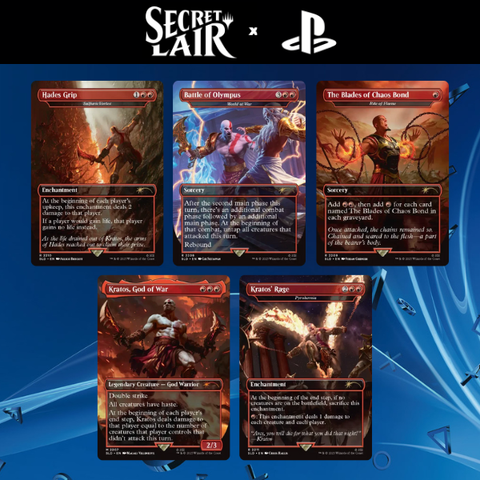 Secret Lair x Playstation - God of War: Vengeance [ENGLISH]