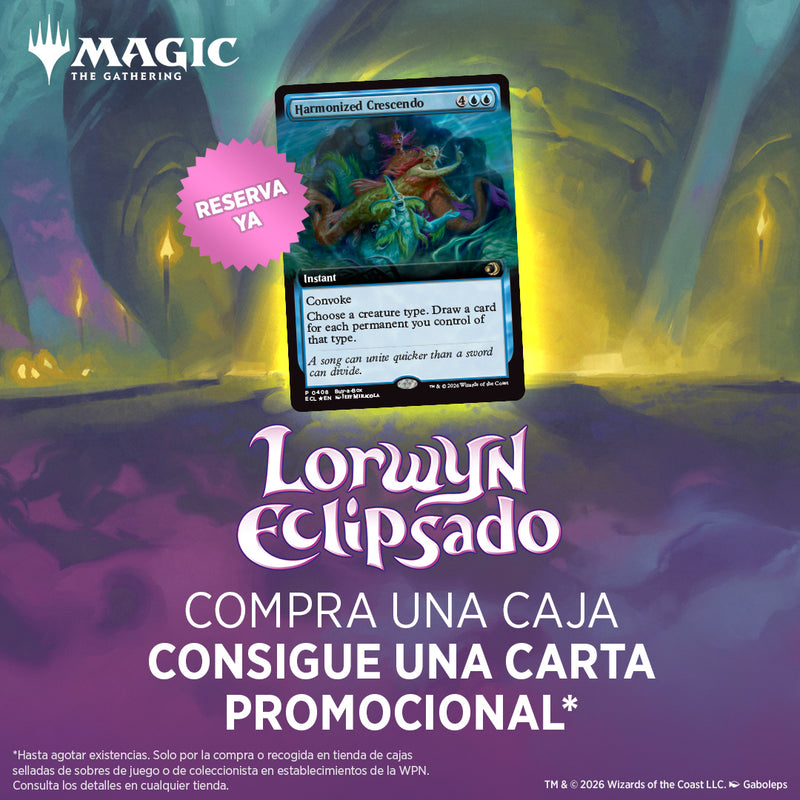 Lorwyn Eclipsed - Play Booster Display INGLÉS + Commander Box League