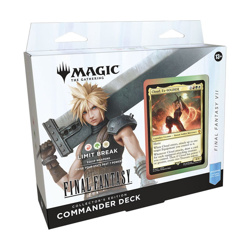 Preventa - MTG - Collector Commander Deck - Final Fantasy - Limit Break - Inglés