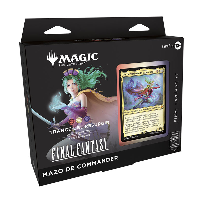 Preventa - MTG - Commander Deck - Final Fantasy - Revival Trance - Inglés