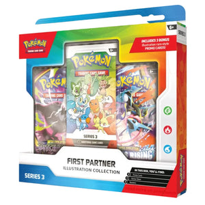 (PREVENTA) Pokemon TCG First Partner Illustration Collection Serie 3 (Q3 2026) Español