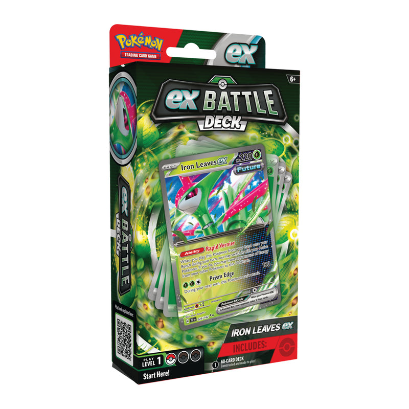 Pokemon TCG -  Iron Leaves EX Battle Deck - Español