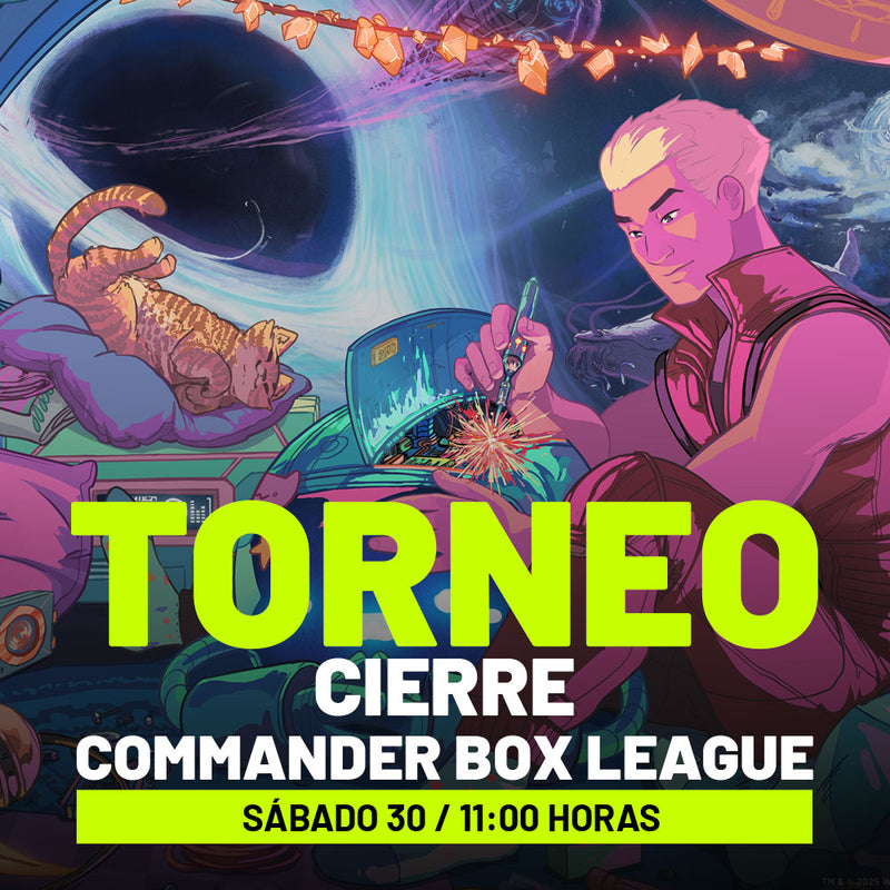 Torneo de cierre Commander Box League Agosto - Sábado 30 de Agosto