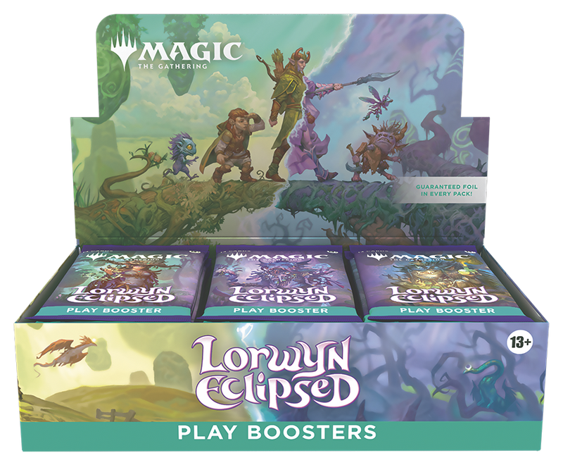 Lorwyn Eclipsed - Play Booster Display INGLÉS + Commander Box League