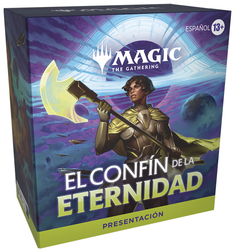 Caja de Prelanzamiento El Confín de la Eternidad + 2 sobres de juego