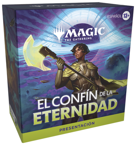 Caja de Prelanzamiento El Confín de la Eternidad + 2 sobres de juego