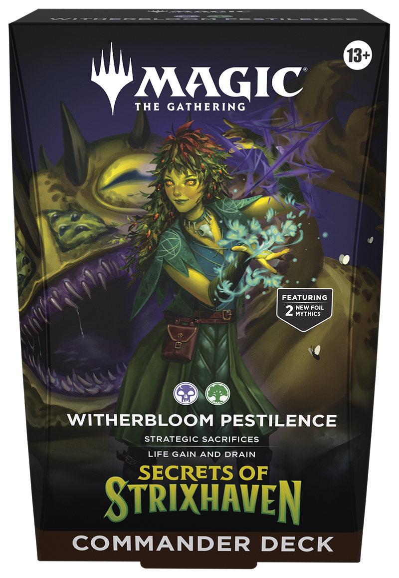 [PREVENTA] MTG - Secrets of Strixhaven - WHITERBLOOM PESTILENCE COMMANDER DECK [ENG]