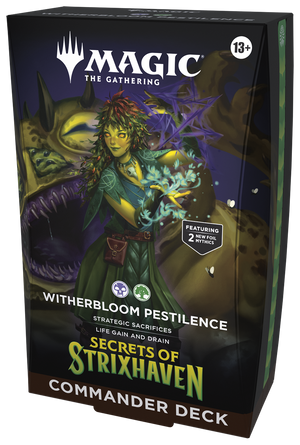[PREVENTA] MTG - Secrets of Strixhaven - WHITERBLOOM PESTILENCE COMMANDER DECK [ENG]
