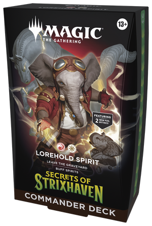 [PREVENTA] MTG - Secrets of Strixhaven - LOREHOLD SPIRIT COMMANDER DECK [ENG]