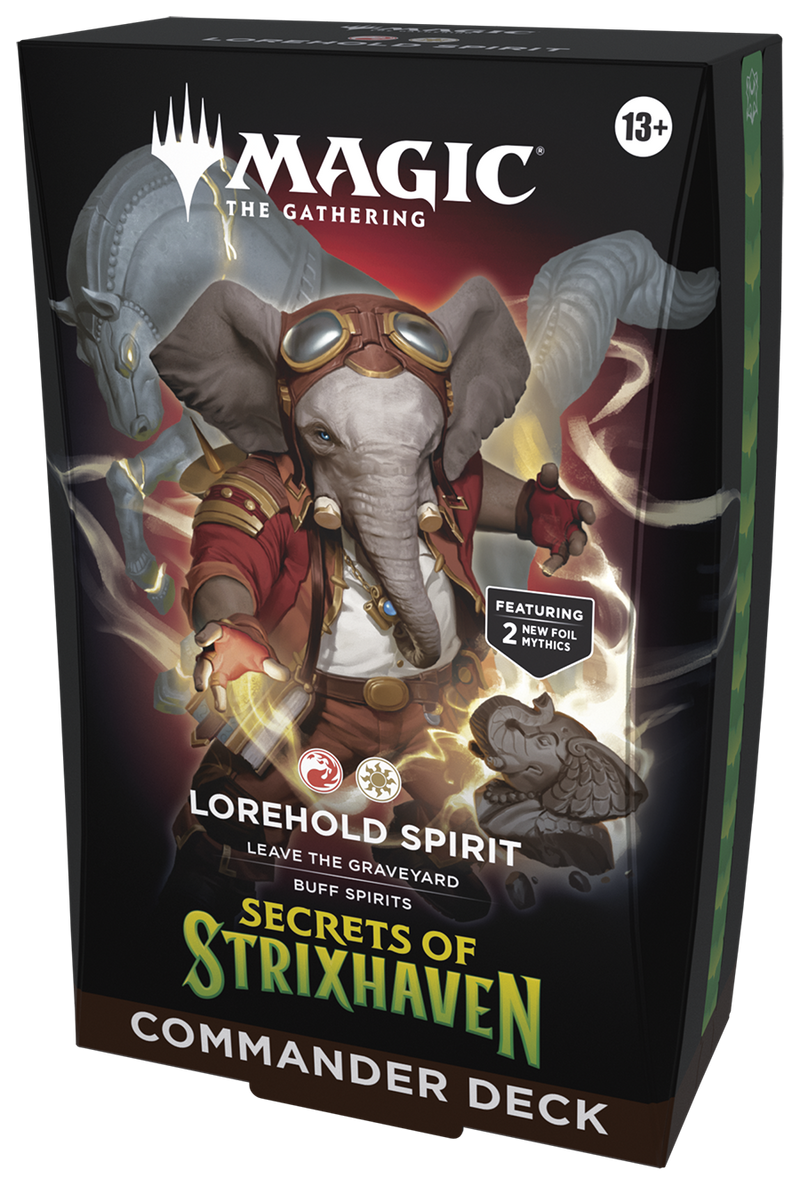 [PREVENTA] MTG - Secrets of Strixhaven - LOREHOLD SPIRIT COMMANDER DECK [ENG]