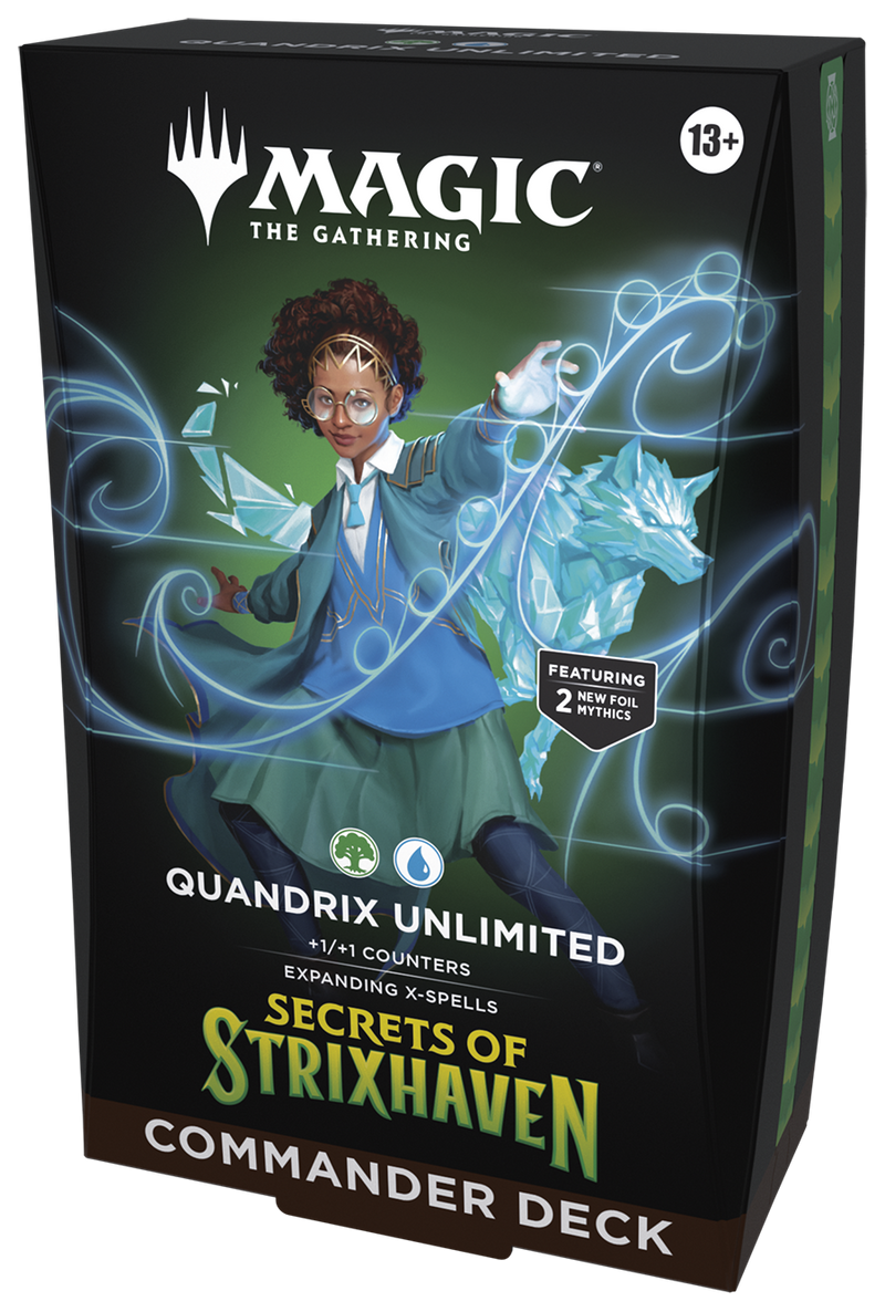 [PREVENTA] MTG - Secrets of Strixhaven - QUANDRIX UNLIMITED COMMANDER DECK [ENG]