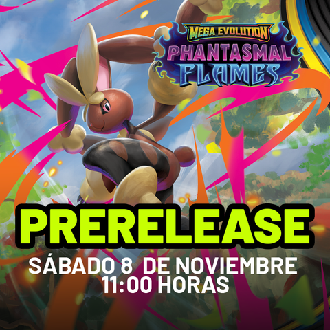 Prelanzamiento Phantasmal Flames Sab. 8 11:00