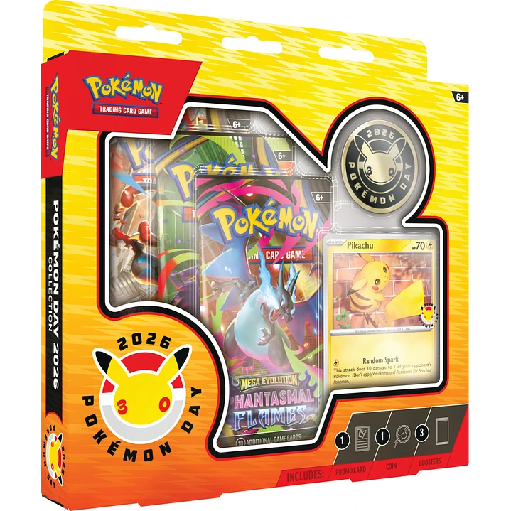 Pokémon TCG - Blíster Pokémon Day 2026 (ESP)