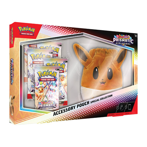 Pokemon TCG - Prismatic Evolutions - Bolsa Eevee INGLÉS
