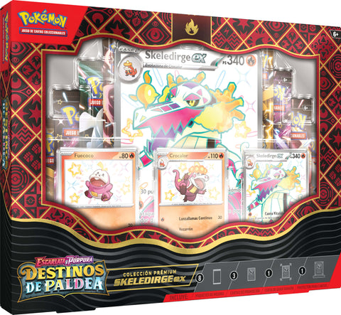 Paldean Fates – Premium Collection Skeledirge ESPAÑOL