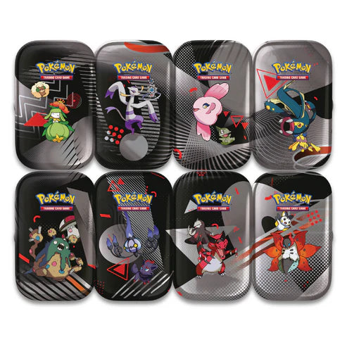 Pokemon TCG Scarlet & Violet - Black Bolt & White Flare - Unova Mini Tin Ingles