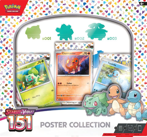 Pokémon TCG: Scarlet & Violet 151- Poster Collection INGLES