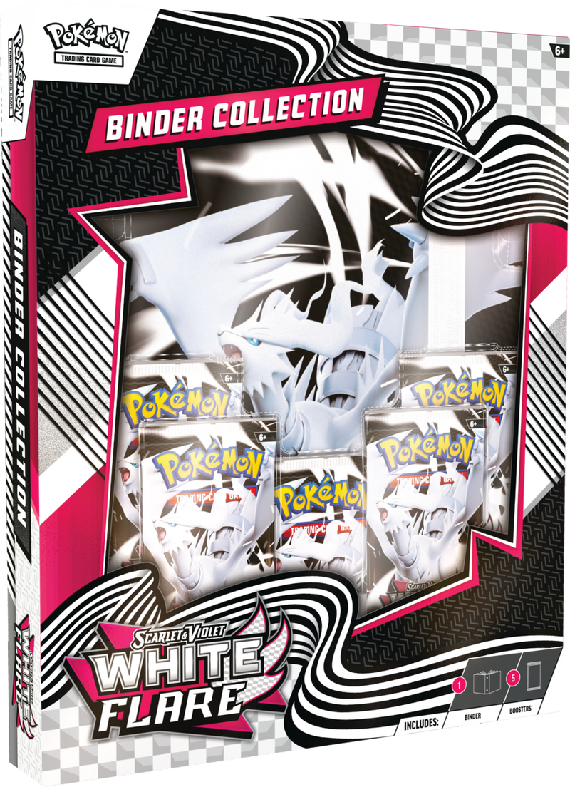 Pokemon TCG Scarlet & Violet - White Flare - Binder Collection Ingles