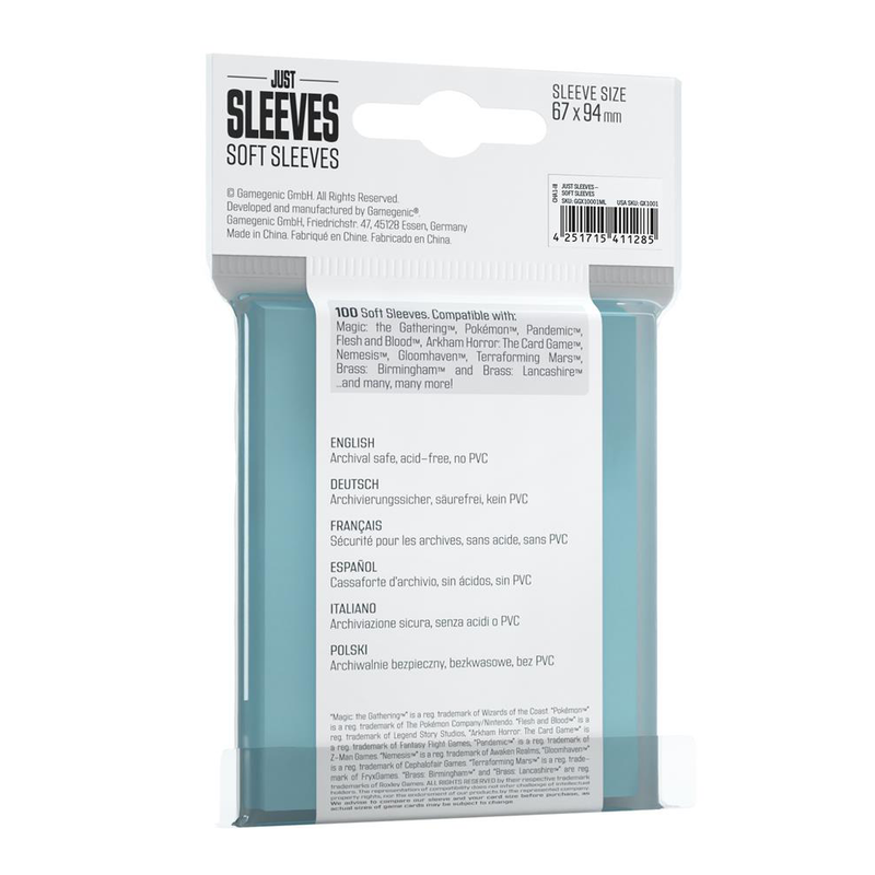 GG Just Sleeves Soft Sleeves (100)