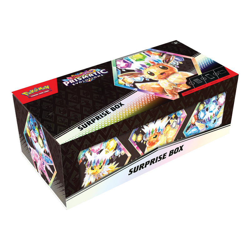 PREVENTA - Pokemon TCG - Prismatic Evolutions - Surprise Box - Inglés