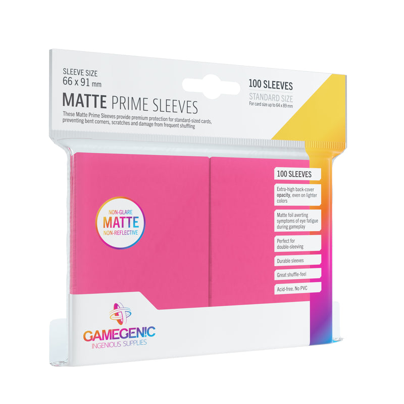 Protectores Gamegenic MATTE PRIME Sleeves