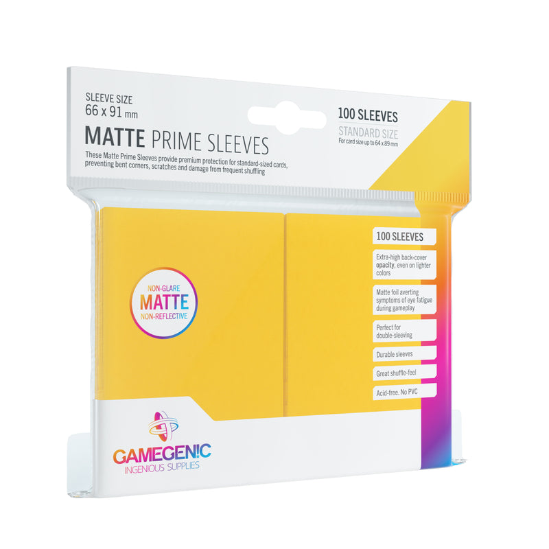 Protectores Gamegenic MATTE PRIME Sleeves