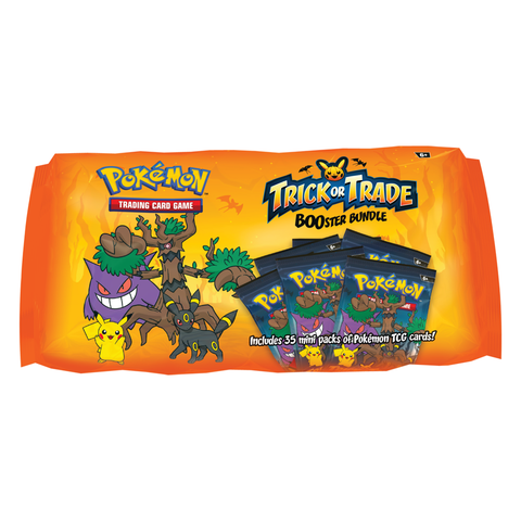 Pokemon Trick or Trade BOOster 34 packs - Inglés