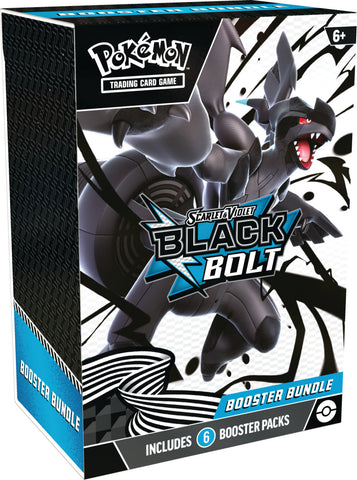 Pokemon TCG Scarlet & Violet - Black Bolt - Booster Bundle Español